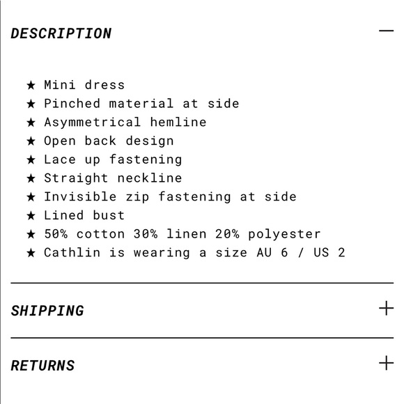 NWOT THE VIVIEN DRESS Princess Polly - Picture 7 of 16